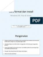 Cara Format Dan Install