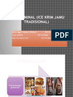 Ice Krimminal (Ice Krim Jamu Tradisional)