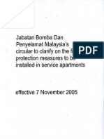 Bomba Circular in Service Apartment