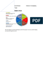 sample process journal extracts for appendices section of the report