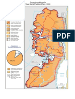 Projected West Bank Partition Plan 2008