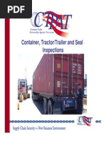 Container Inspection and Sealing Guide | PDF | Truck | Vehicle Technology