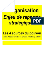 L'organisation Enjeu de Rapports Stratégiques