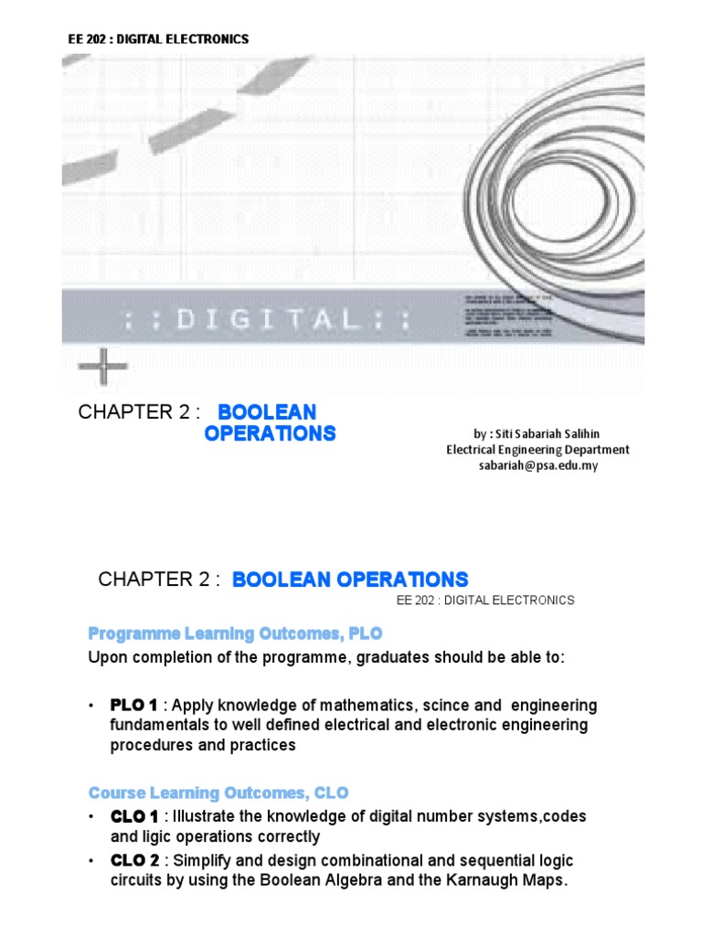 Boolean Boolean Boolean Boolean Operations Operations Operations ...