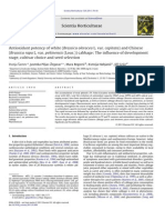 Antioxidant Potency of White (Brassica Oleracea L. Var. Capitata) and Chinese PDF