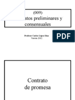 CIVIL 5. Contratos Preliminares Consensuales