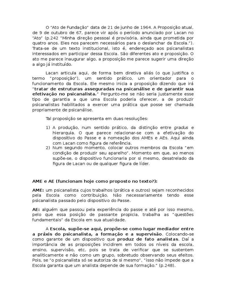 Enem Tal Como Apresentada No Texto A Proposição