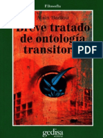 Badiou Alain - Breve Tratado de Ontologia Transitoria