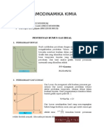 Penurunan Rumus Gas Ideal