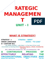 Strategic Management