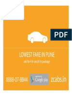 Zcabs Rate List