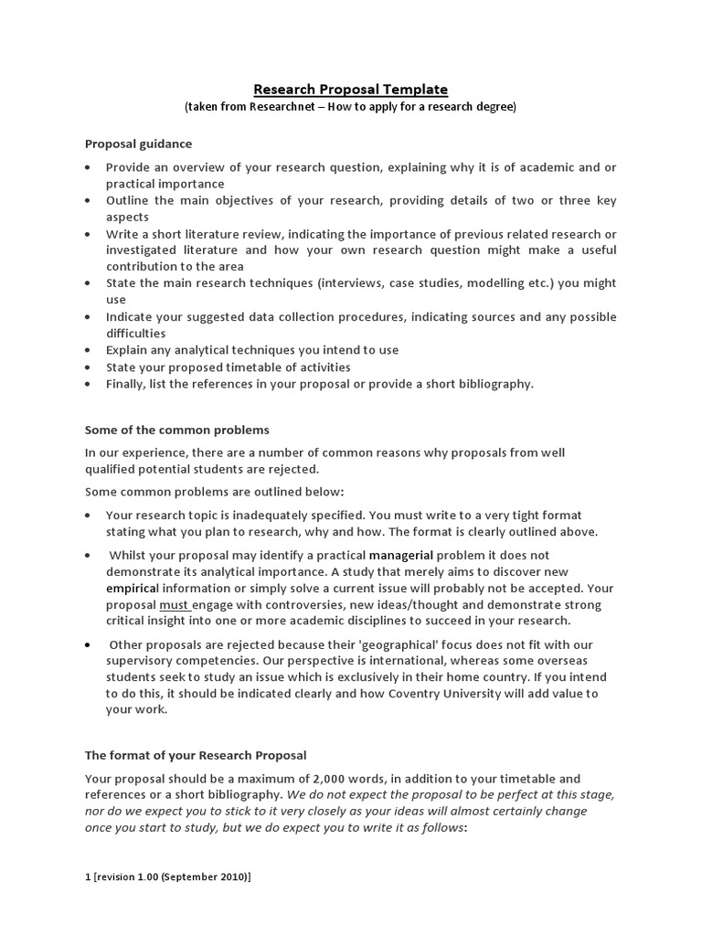 Research Proposal Template | Epistemology | Learning | Free 30-day
