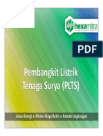 Presentasi Pembangkit Listrik Tenaga Surya (PLTS)