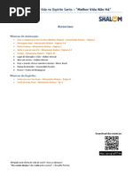 Life Seminar in the Spirit Shalom Songs