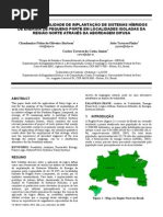 ANÁLISE DA VIABILIDADE DE IMPLANTAÇÃO DE SISTEMAS HÍBRIDOS DE ENERGIA DE PEQUENO PORTE EM LOCALIDADES ISOLADAS DA REGIÃO NORTE ATRAVÉS DA ABORDAGEM DIFUSA