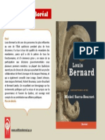 Info Lettre 240215 Éditions Boréal : Louis Bernard entretiens