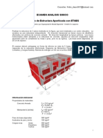 Examen Sismica Escuela en Etabs