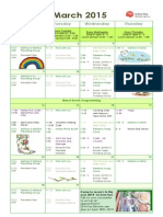 March 2015 Calendar