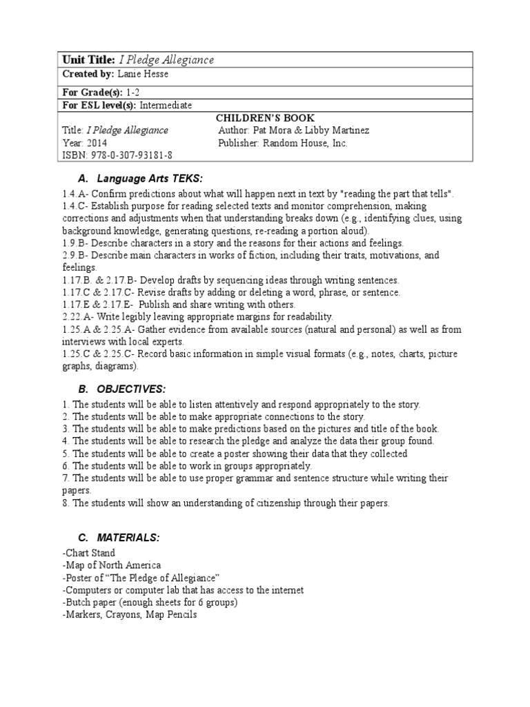 Pledge plans homework 06 image