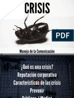 Crisis de Comunicación 