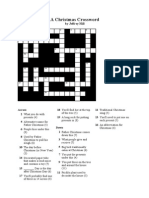 A Christmas Crossword: by Jeffrey Hill