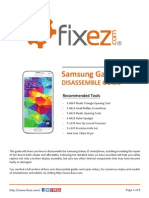 Samsung Galaxy S5 Disassemble Guide