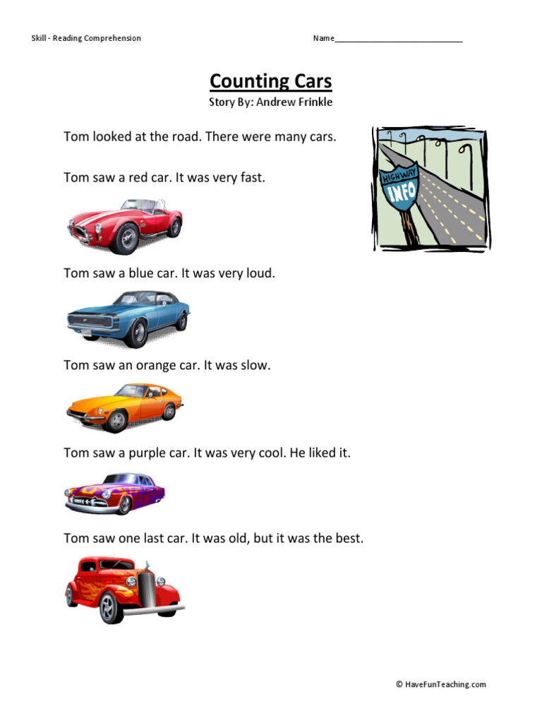 Counting Cars PDF