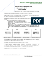 Examen Instalador Rite 2014 I Junta A PDF