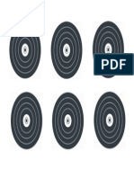 Target 25 - B&W Practise Targets X6 (A3)