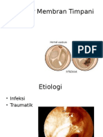 Ruptur Membran Timpani