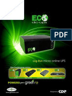 Eco Ups Dc Eu 9-12 y 7.5- 5