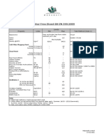 Sulphur Free Diesel BS EN 590:2009: Test Method (Note 1) Units Property Limits Min Max