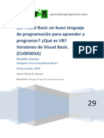 CU00303A Visual Basic Buen Lenguaje de Programación Aprender A Programar PDF