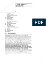 Unit 4 General Principles of Chromatography