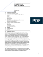 Unit 1 General Aspects of Separation Methods