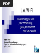 L.A. Wi-Fi: Connecting You With Your Community, Your Government, and Your World