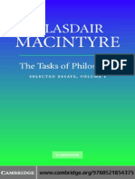 MacIntyre, The Tasks of Philosophy, Vol. 1 Selected Essays (2006)