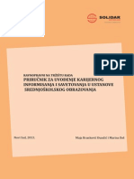 1676 Prirucnik Za Uvodjenje Karijernog Informisanja I Savetovanja U Srednje Skole PDF