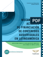 Mecanismos Actuales de Financiación de Contenidos Audiovisuales en Latinoamérica