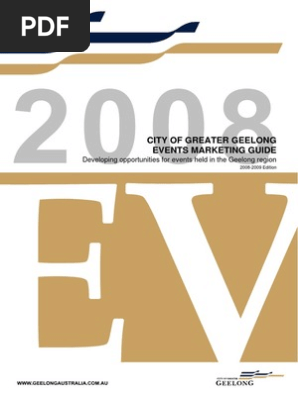 City of Greater Geelong Events Marketing Guide