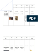 southwest unit timeline