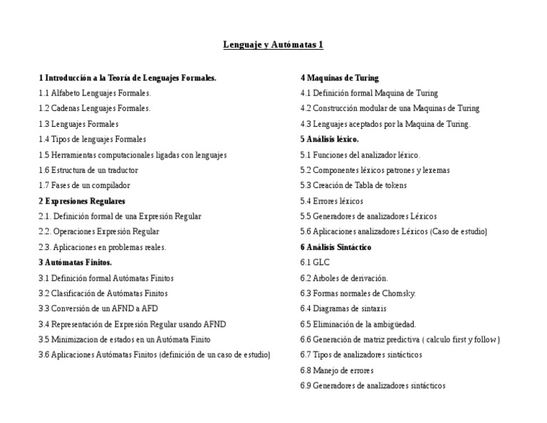 Temario | PDF