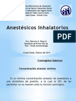 Anestesicos Inhalatorios. Desflurano y Nitroso