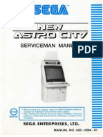 Sega New Astro City Manual