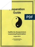 Preparation Guide: California Acupuncture Licensing Examination