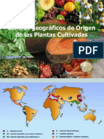 Centros de Origen de Las Plantas Cultivadas