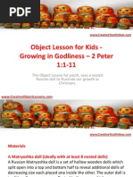 Download Object Lesson for Kids - Growing in Godliness  2 Peter 1-1-11 by k_sapp SN256858659 doc pdf