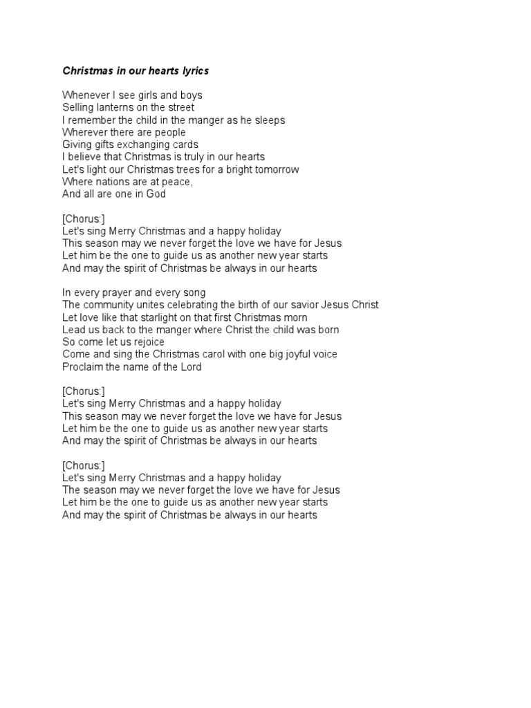 Christmas in 000.Our Hearts Lyrics Joy To The World Religious Belief And Doctrine Free 30