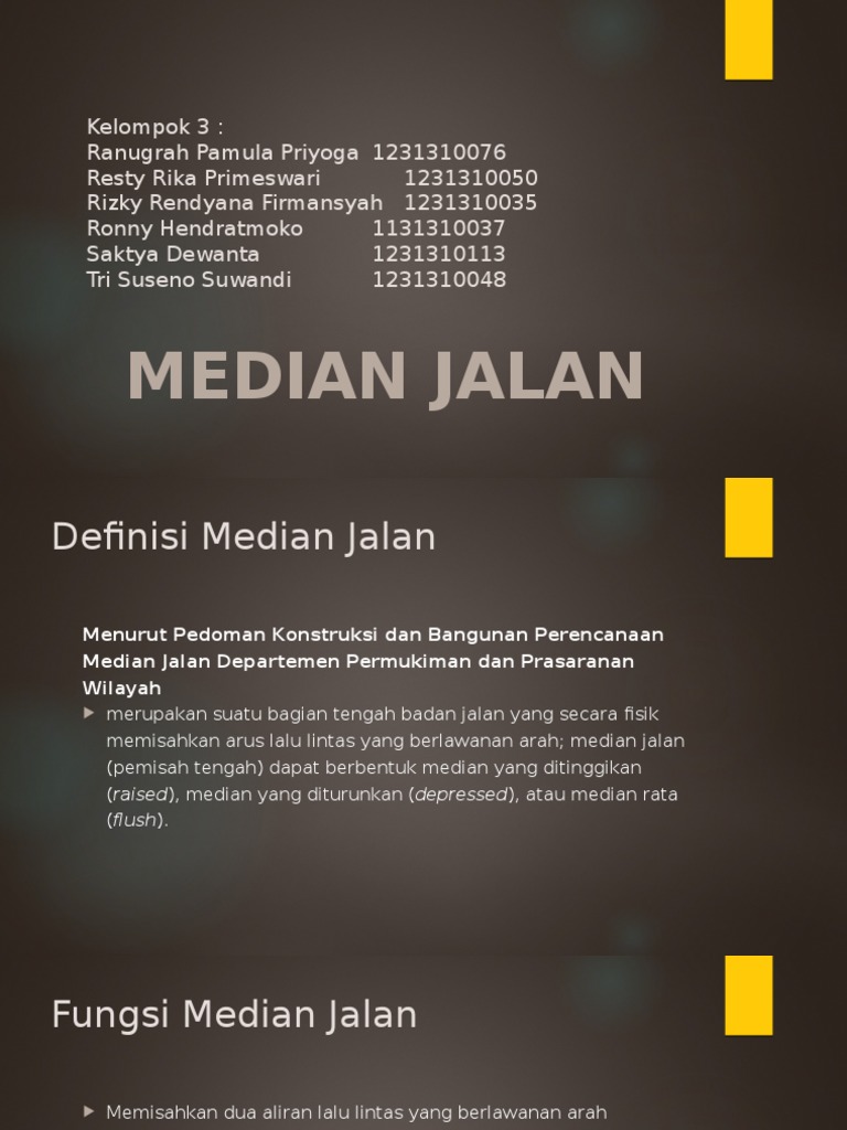 Median Jalan