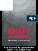 (Inst of Mining) Shaft Engineering